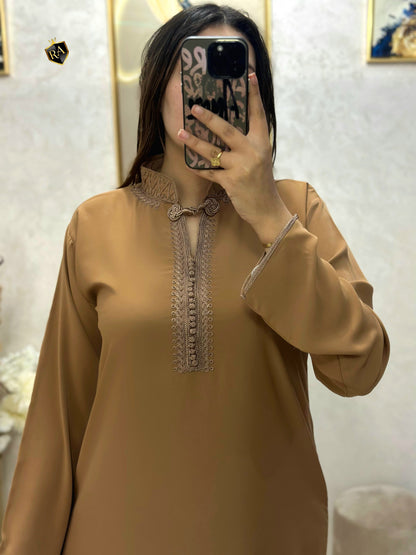 ❤️😍 جلابة 2 بياس فخمة ملكية