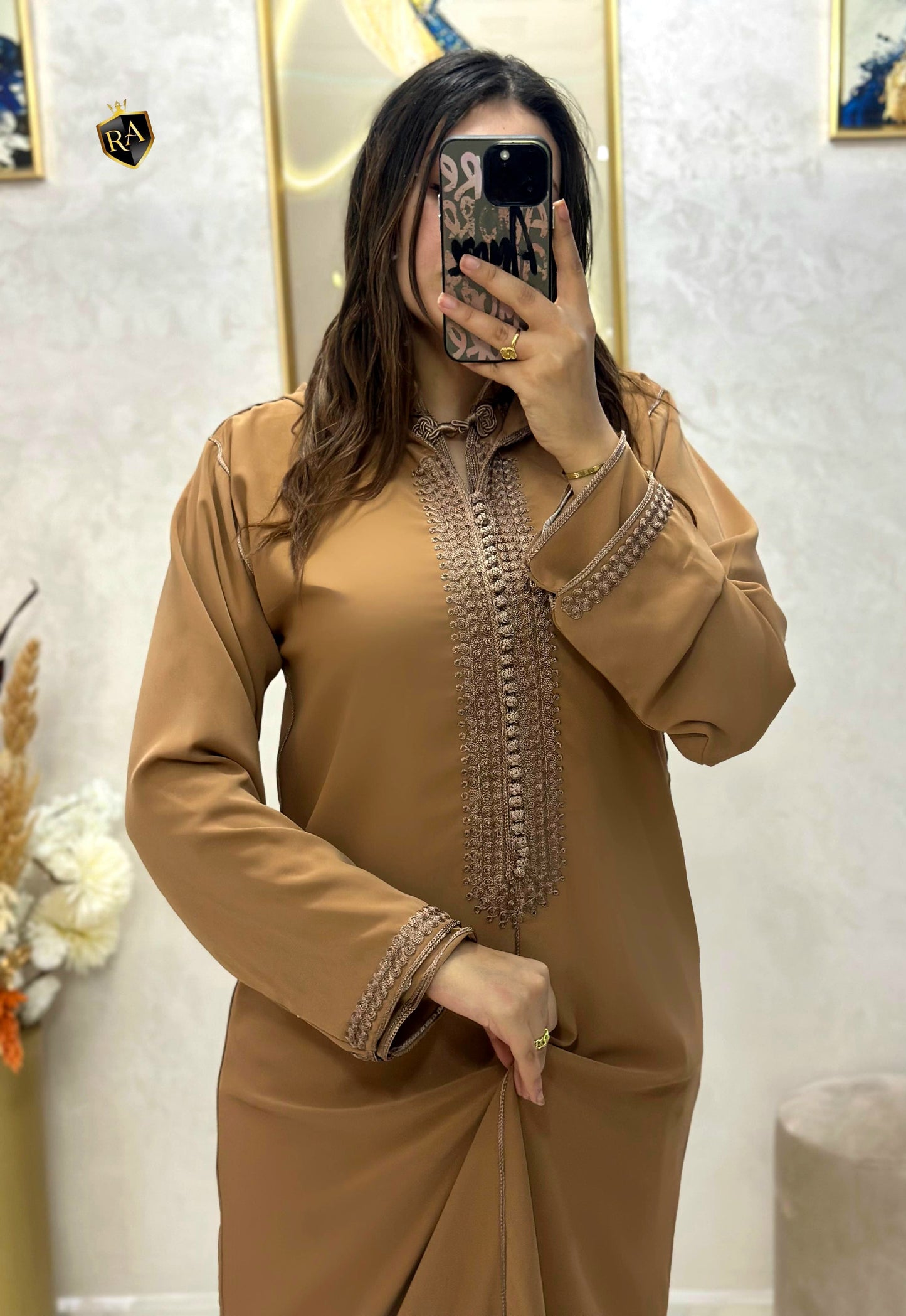 ❤️😍 جلابة 2 بياس فخمة ملكية