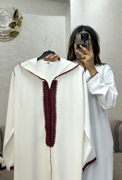 ❤️😍 جلابة 2 بياس فخمة ملكية