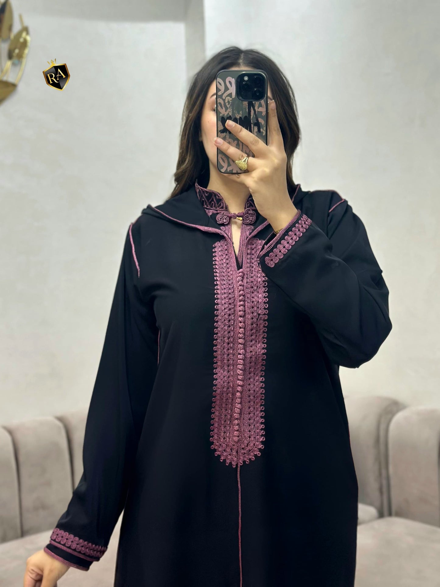 ❤️😍 جلابة 2 بياس فخمة ملكية