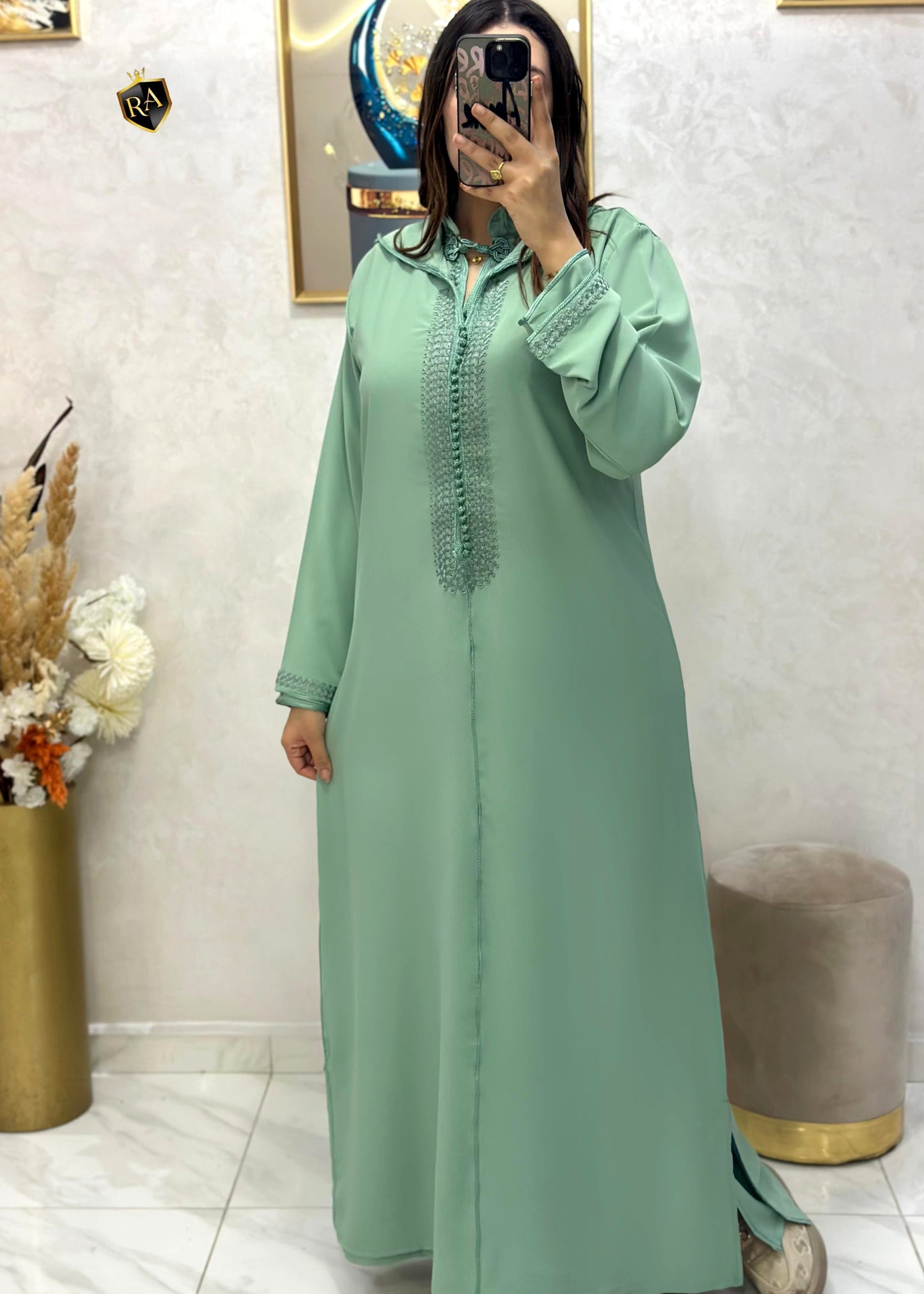 ❤️😍 جلابة 2 بياس فخمة ملكية